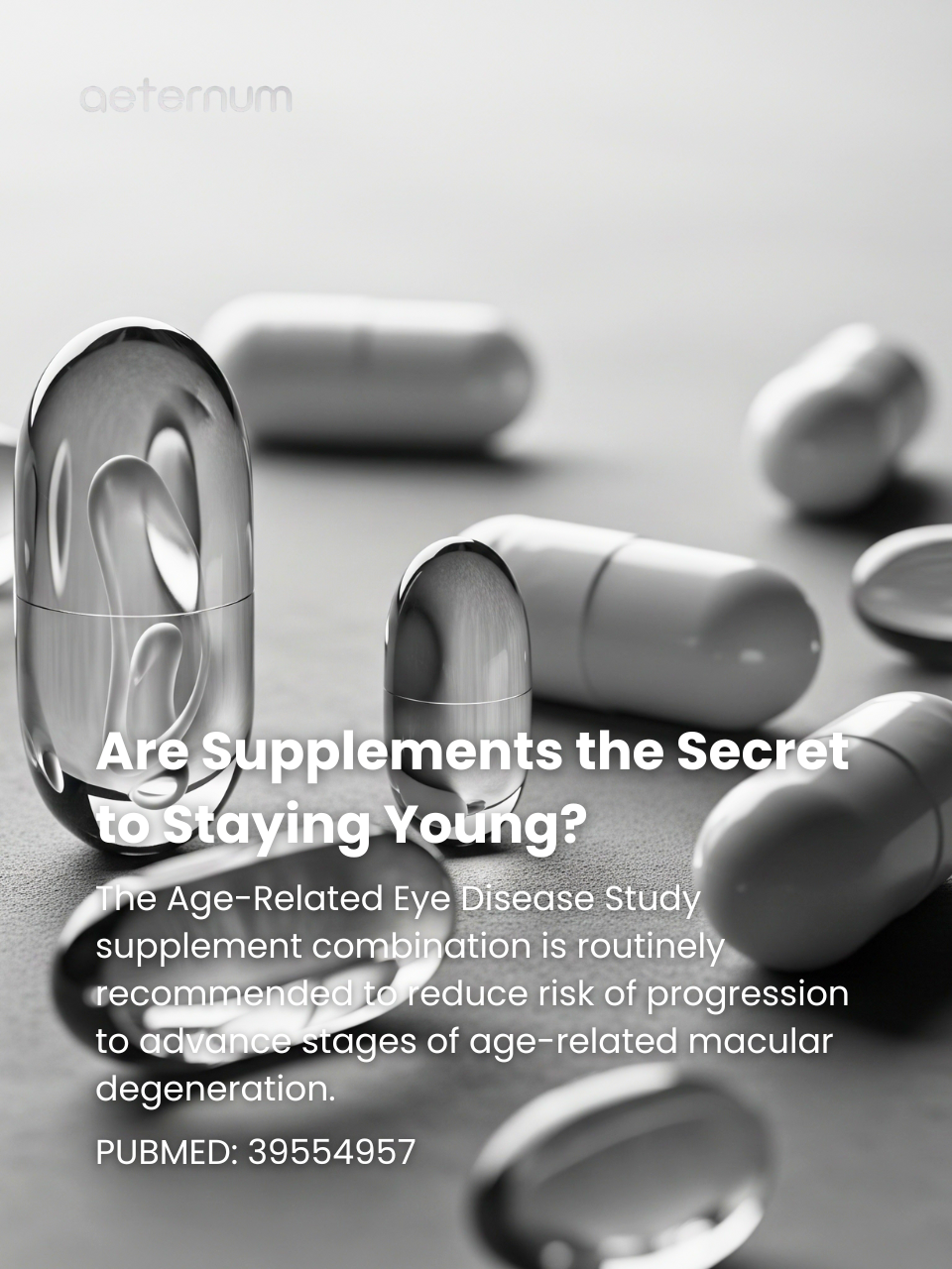 Are Supplements the Secret to Staying Young?