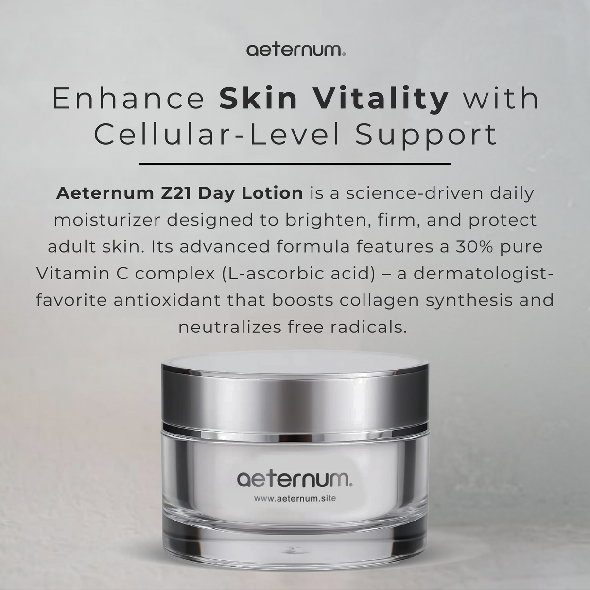 Aeternum Z21 Day Lotion