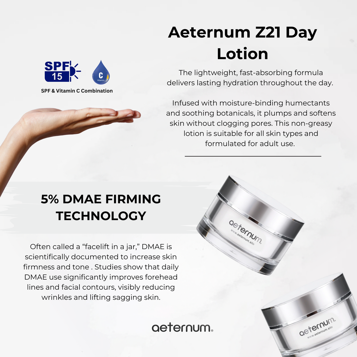 Aeternum Z21 Day Lotion
