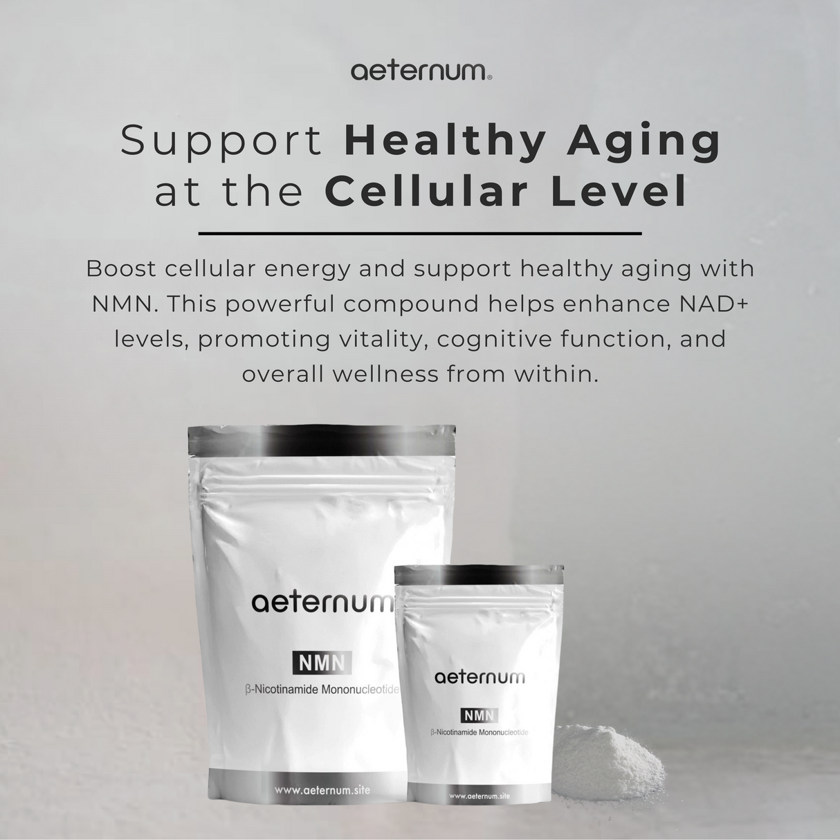 REINES NMN – Nicotinamid-Mononukleotid-NMN-Pulver (Beta, β-NMN)