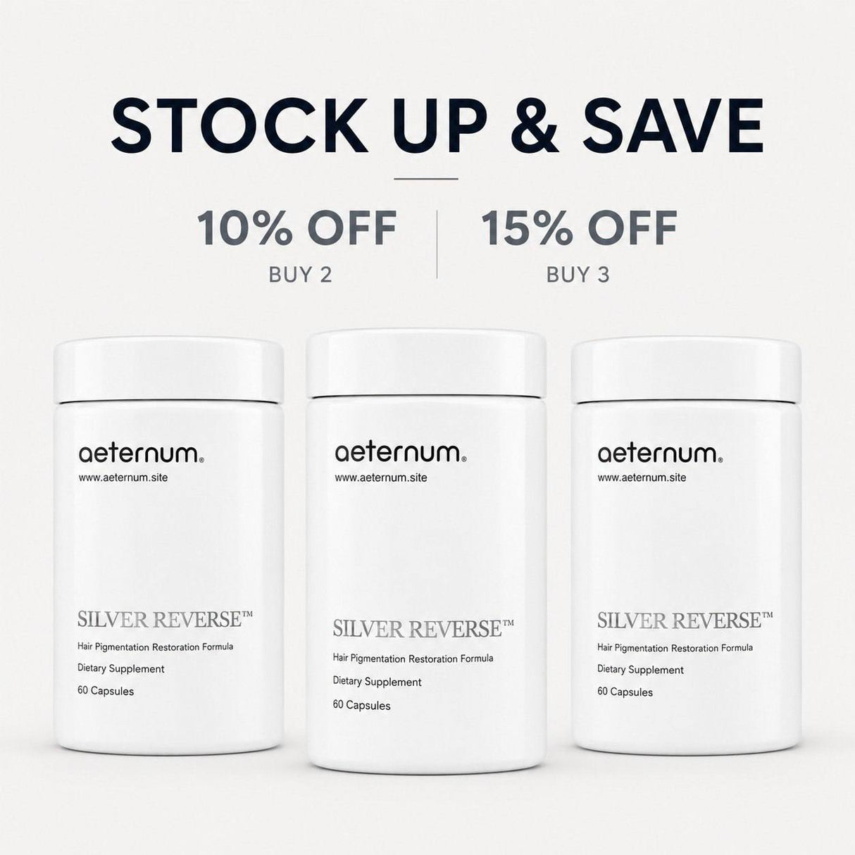 Aeternum Silver Reverse multi-bottle savings options