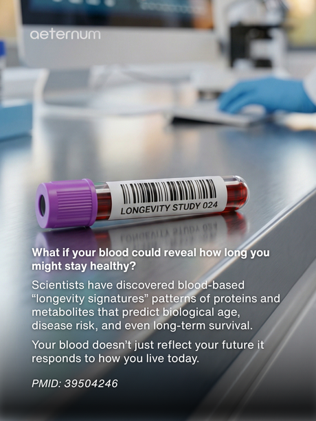 A Blood Test That Could Tell You How Long You’ll Live