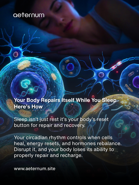 Your Body’s Reset Button: How Sleep Powers Cellular Repair