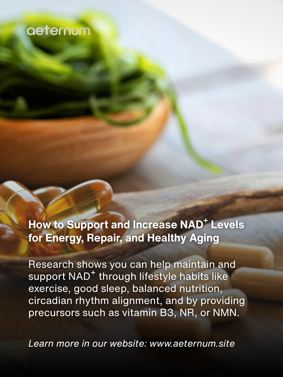 How to Naturally Support and Increase NAD⁺ Levels