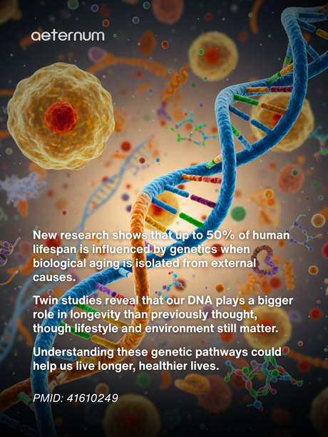 Could Your DNA Be Steering Half Your Lifespan? A Powerful New Twin Study Says Yes