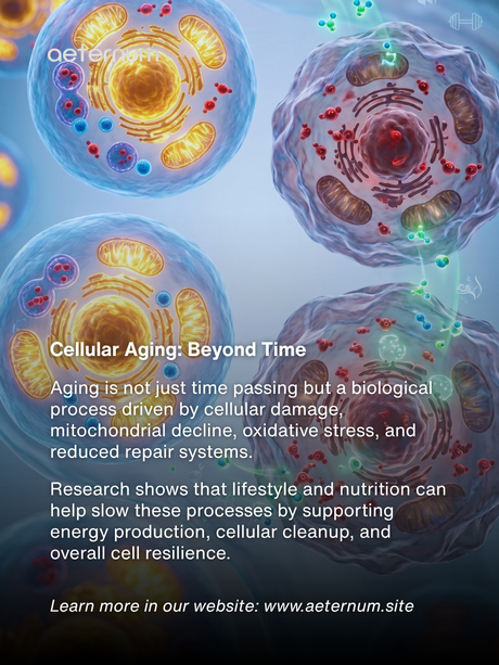 How to Reduce Cellular Aging and Support Longevity