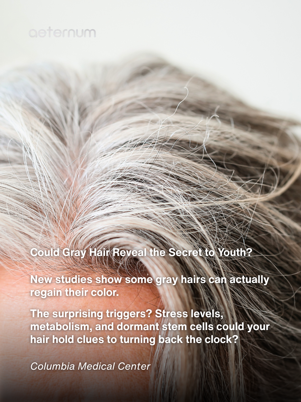 From Gray to Glam: Could Hair Reveal the Secret to Youth?