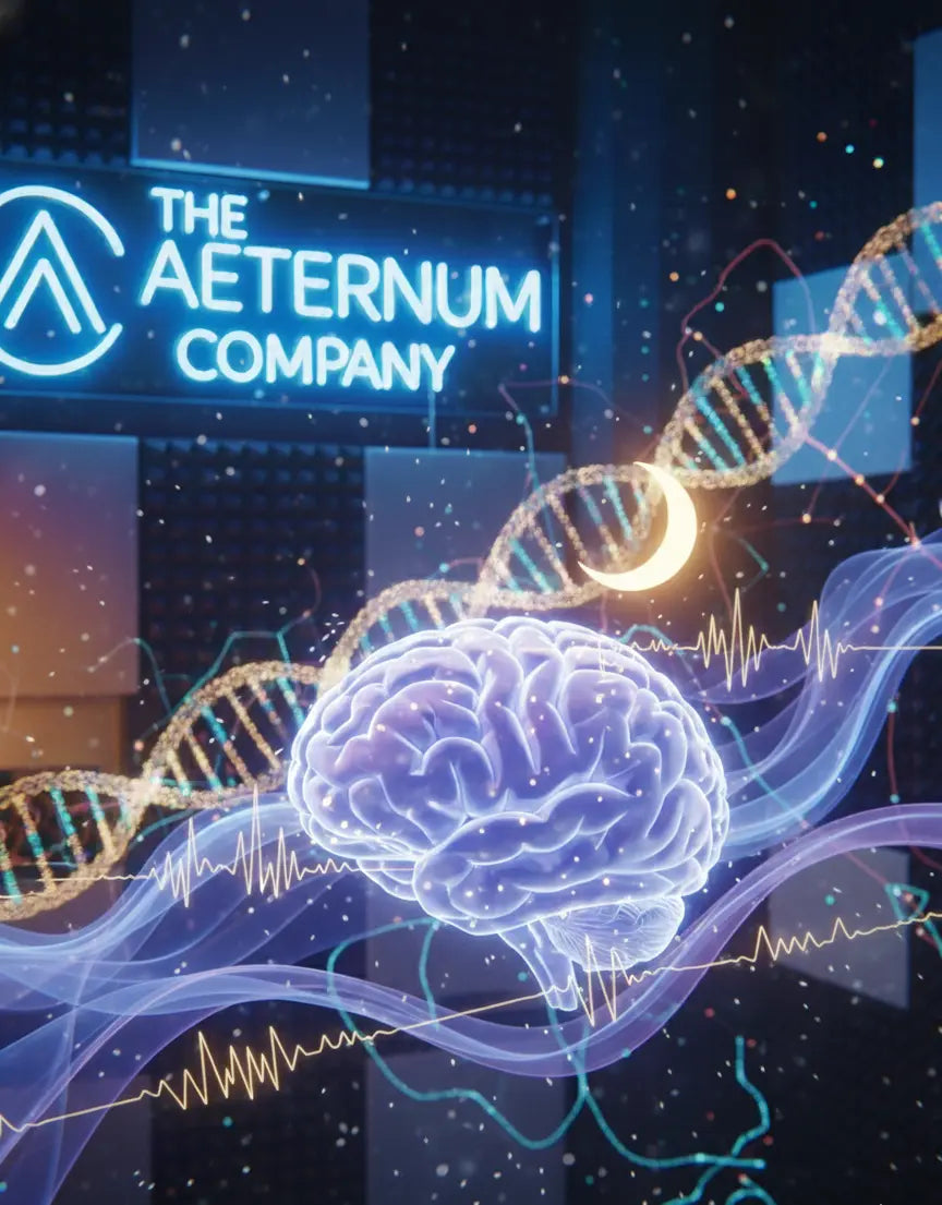 Aeternum Podcast Episode 14 discussing sleep optimization, recovery, and performance