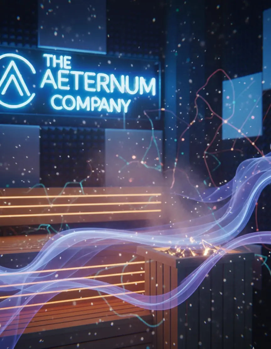 Alt: Aeternum Podcast Episode 13 - Sauna and Longevity Benefits