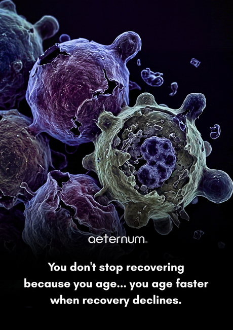 You Don't Stop Recovering Because You Age... You Age Faster When Recovery Declines