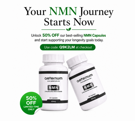 An Exclusive 50% OFF - NMN Capsules