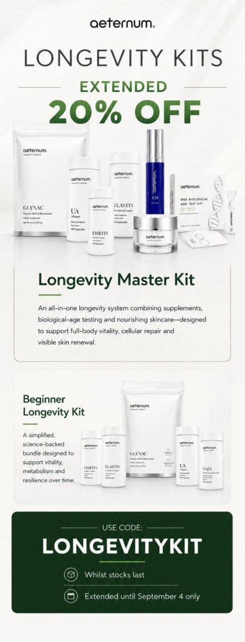 Longevity Kits — 20% Off