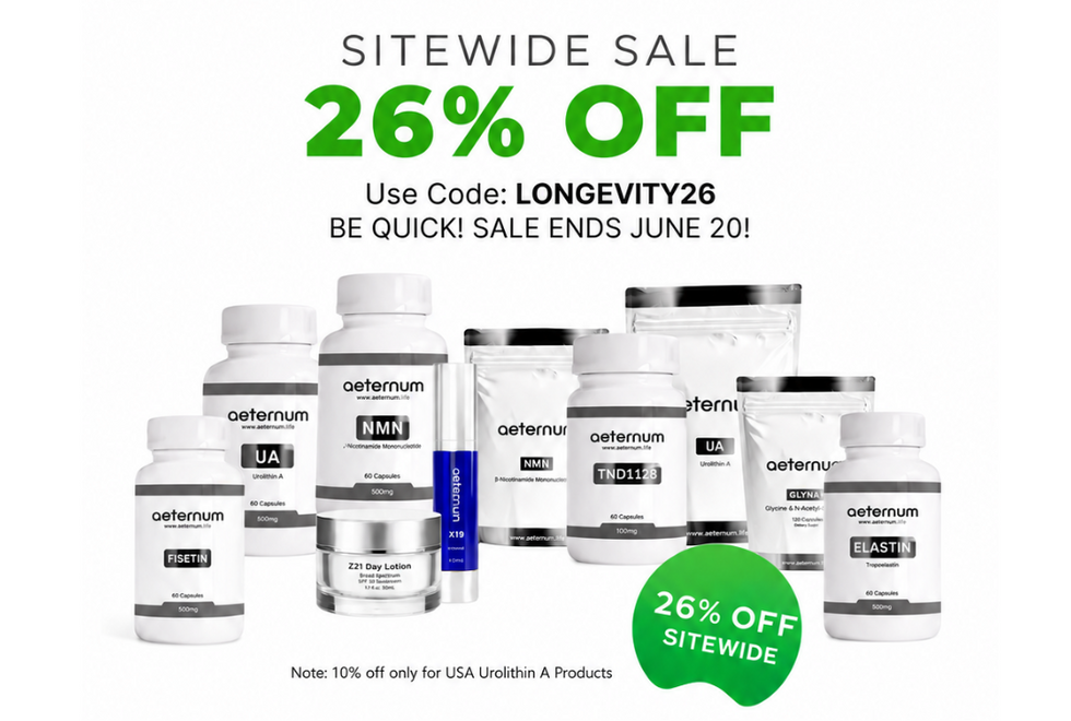 Oattemum skincare products with a 26% off sale on a white background