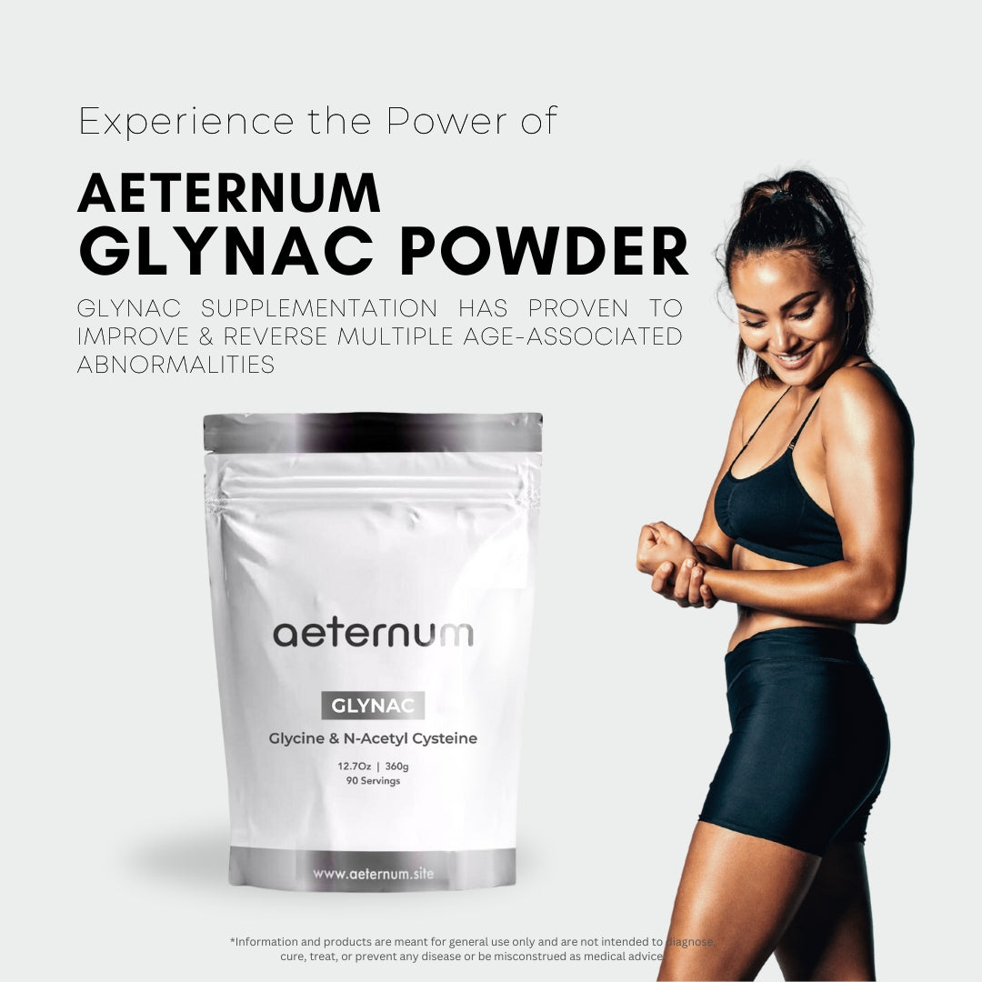 Aeternum GlyNAC (Glycine & N-Acetyl Cysteine) Powder