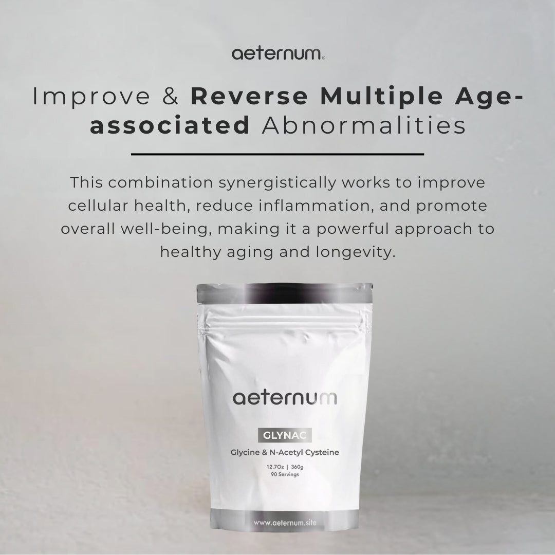 Aeternum GlyNAC (Glycine & N-Acetyl Cysteine) Powder