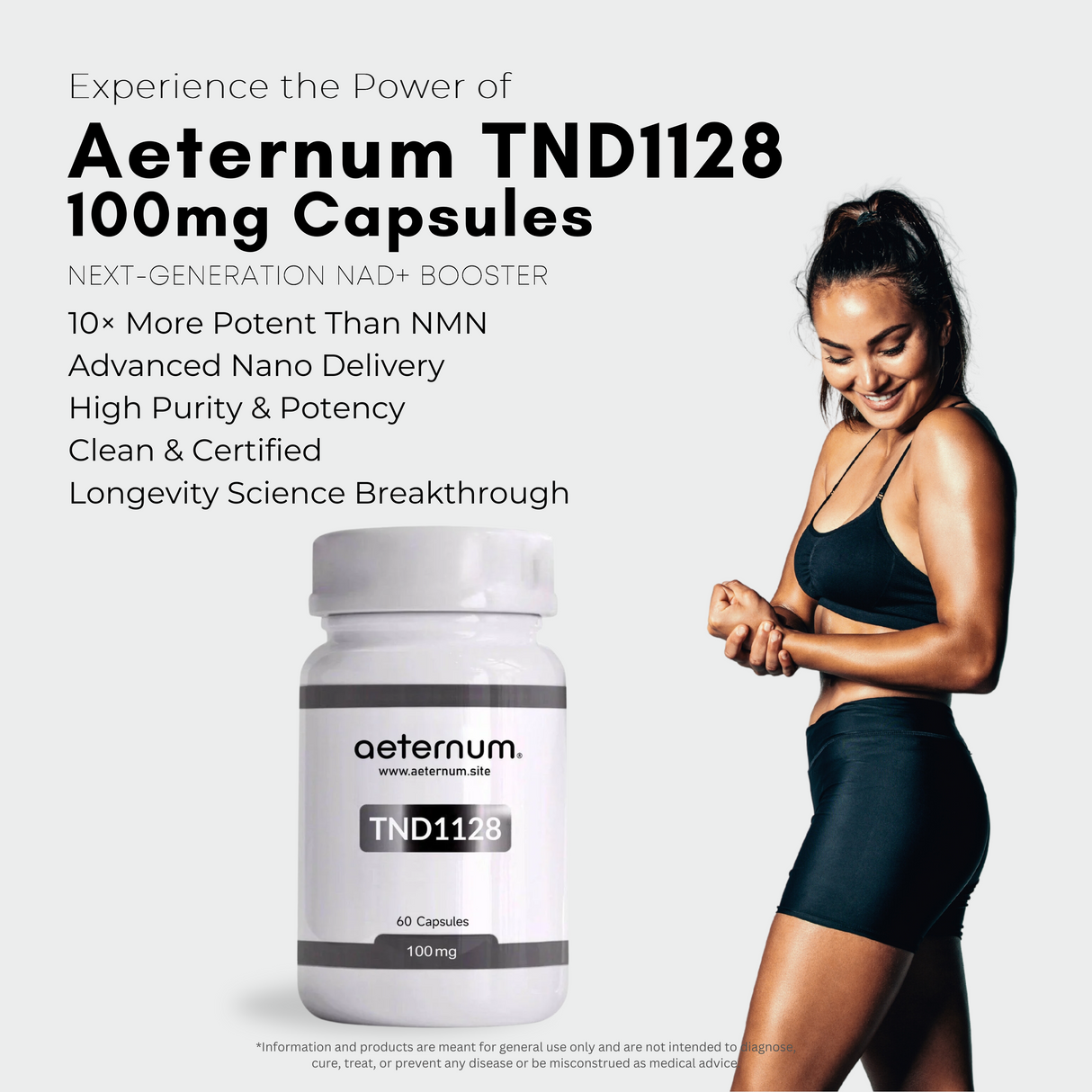 Aeternum TND1128 100mg Capsules