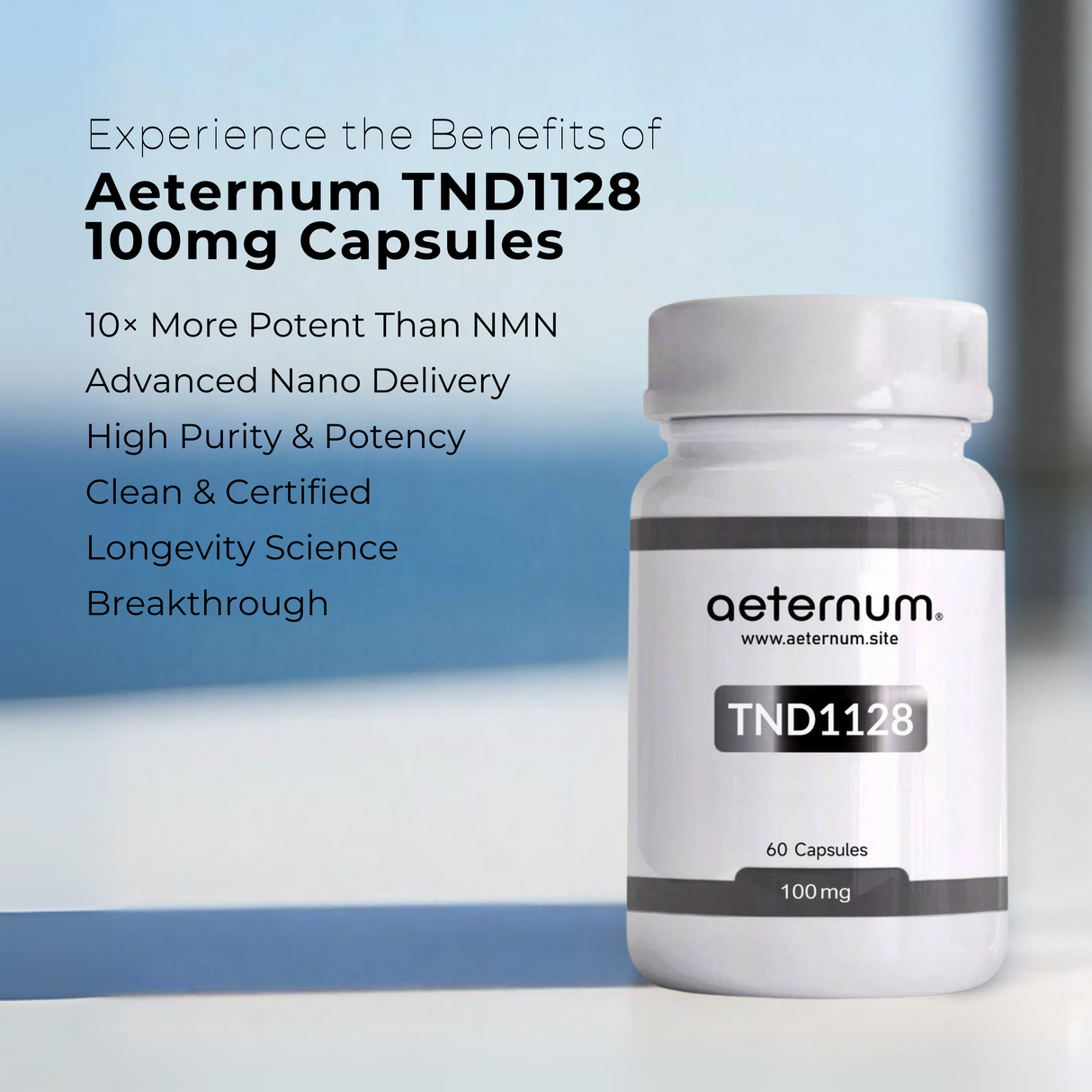 Aeternum TND1128 100mg Capsules