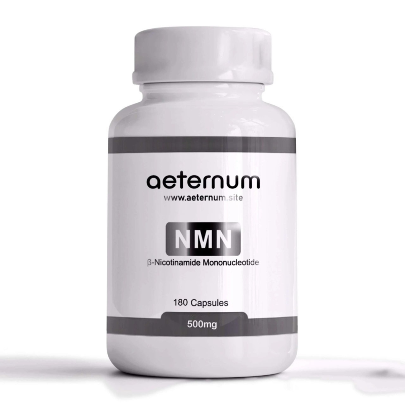 500mg NMN Capsules – PURE NMN – Nicotinamide Mononucleotide (Beta, β-NMN)
