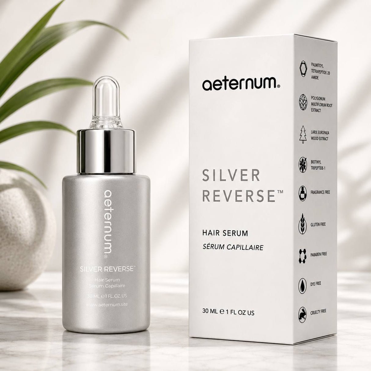 Aeternum® Silver Reverse™ Hair Serum