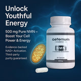 Aeternum NMN 500mg Capsules