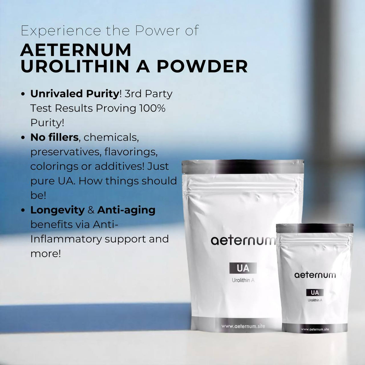 Aeternum® Urolithin A (UA) - Powder