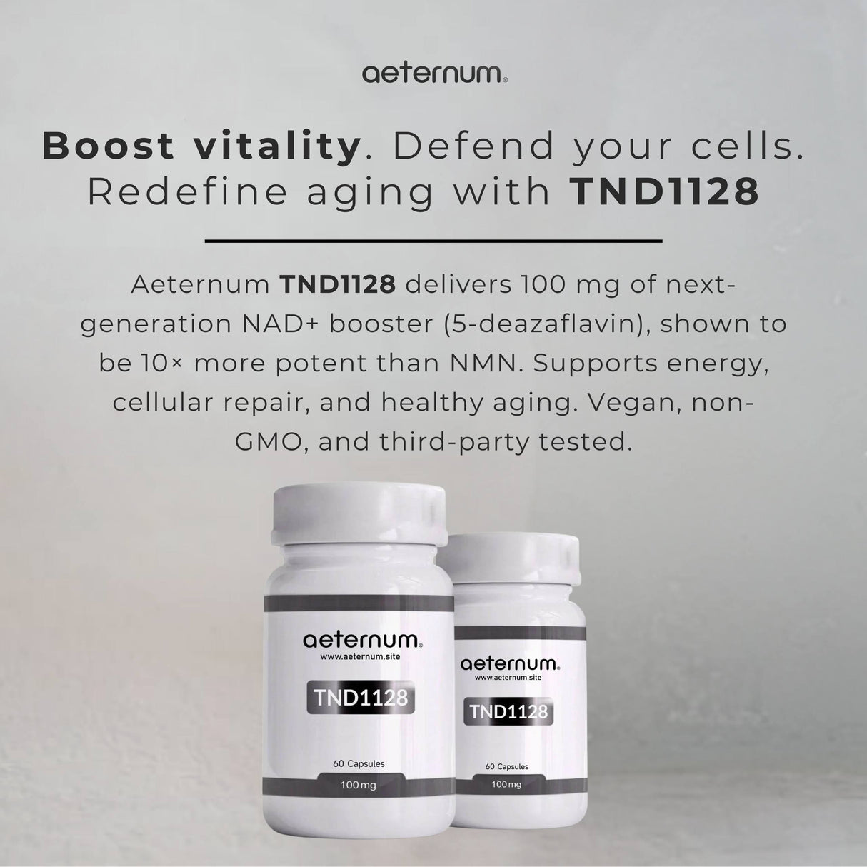 Aeternum TND1128 100mg Capsules