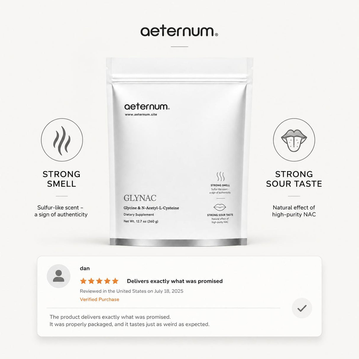 Aeternum® GLYNAC Powder
