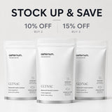 Aeternum GlyNAC powder multi-pouch savings options