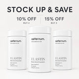 Three Aeternum Marine Elastin bottles with multi-buy savings information