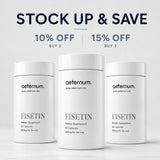 Aeternum Fisetin multi-bottle savings options